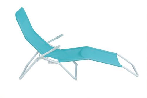 Reposera Metal Curva Textmenta Verde Outzen