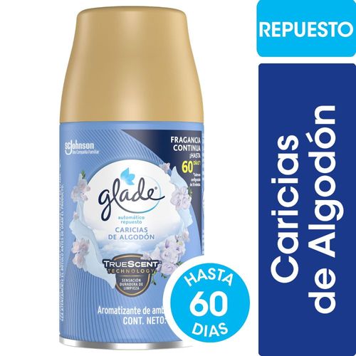 glade automatico rep algodón 170ml