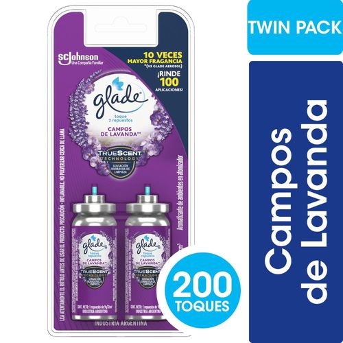 Toque Rep Lavanda 2X9 Gr - Twinpack Glade