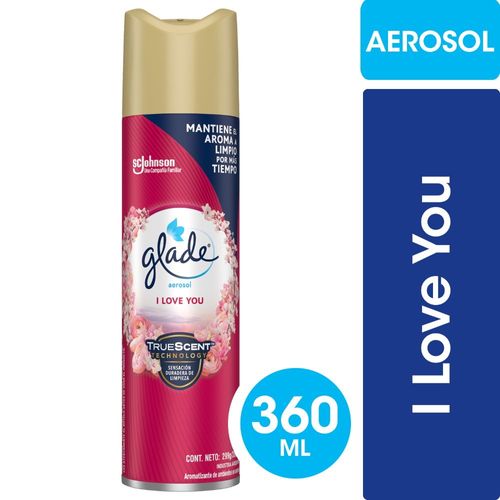 Gld Aerosol I Love You 360 Ml/6 Ar Glade