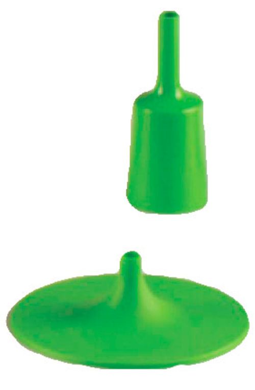 Kit Floron Portalámpara E27 Plástico Verde Cabletextil