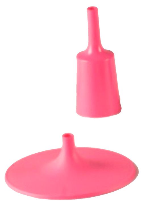 Kit Floron Portalámpara E27 Plástico Rosa Cabletextil