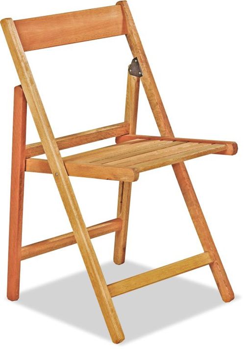 Silla Plegable Peruti Impregnante Eucalipto Marrón Ecomadera