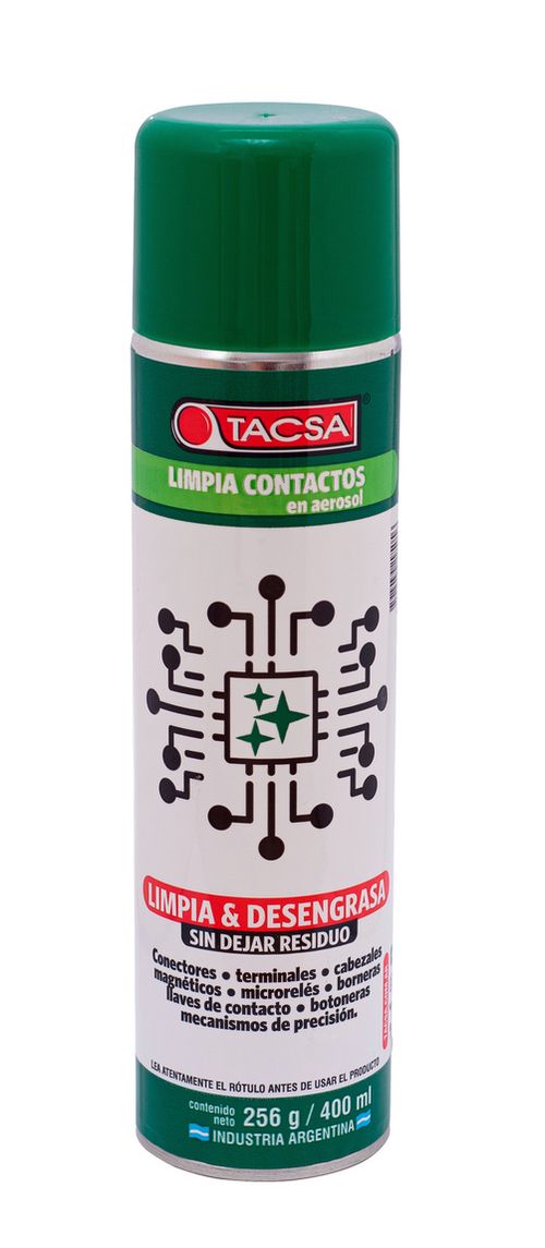 Limpia Contactos 256Gr/400Ml TACSA