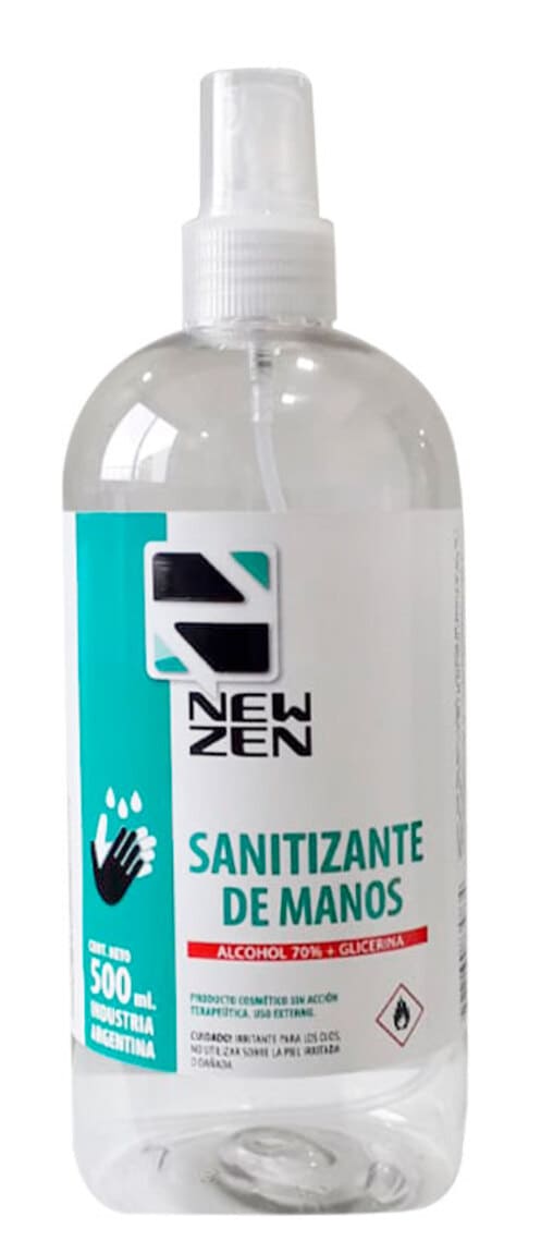 Sanitizante Para Manos C/Glicerina x500 M