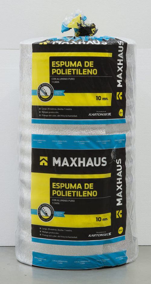 Espuma 10Mm.x20M. Aluminio 1 Cara
