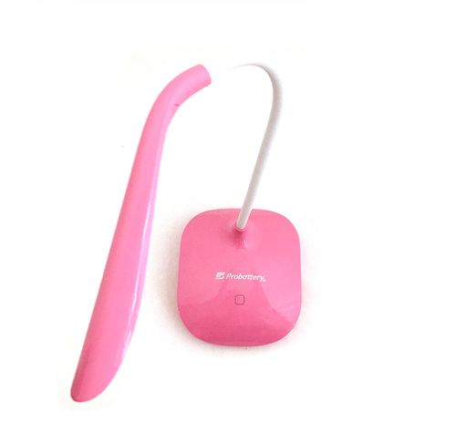 Lampara Escritorio Led Liner + Usb Rosa Probattery