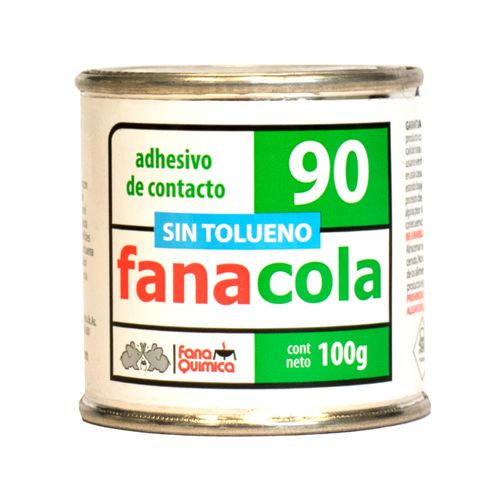 Adhesivo Contacto x90 Sin Tolueno 100Gr Fanacola