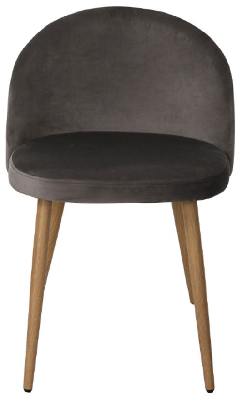 Silla Gabrielle gris 76x53x54 cm M+Design