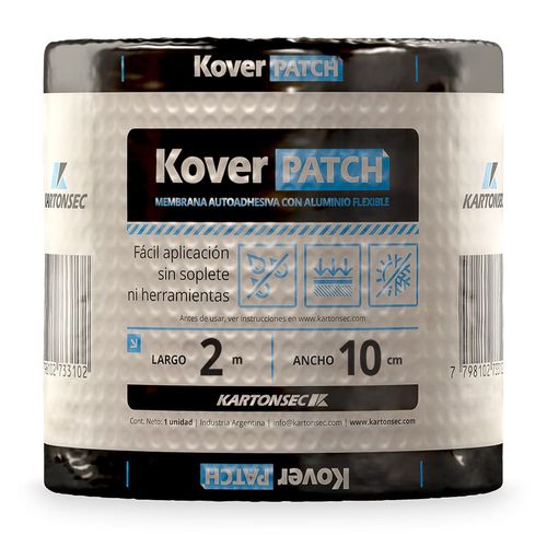 Membrana Autoadeshiva Koverpatch 10  Cm X 2 M Kovertech