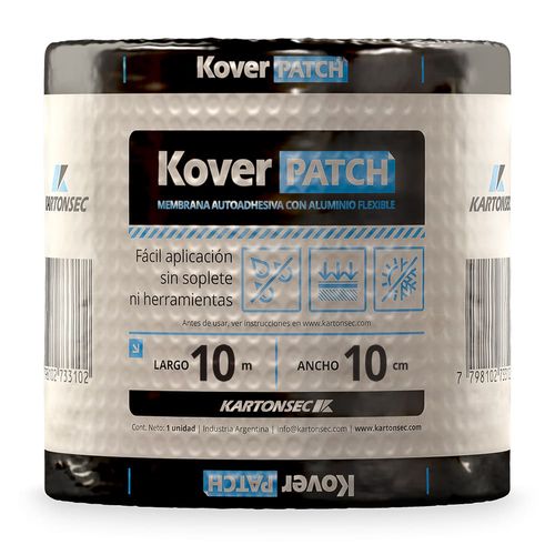 Membrana Autoadhesiva Koverpatch 10 Cm X 10 M Kovertech