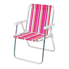 Silla Playera Aluminio Surtido Mor