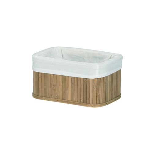 Canasto Bamboo Natural 28X18X12 Cm