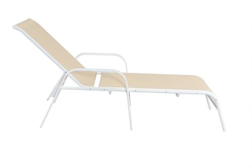 Reposera 193X65X52Cm Beige Denver Outzen