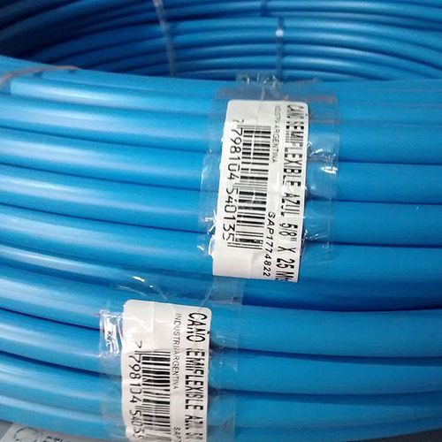 Caño Semiflexible Azul 5/8 Pulgadas x 25 Mts