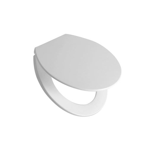 Asiento Tapa Inodoro Universal Oval Blanco Baño Daccord