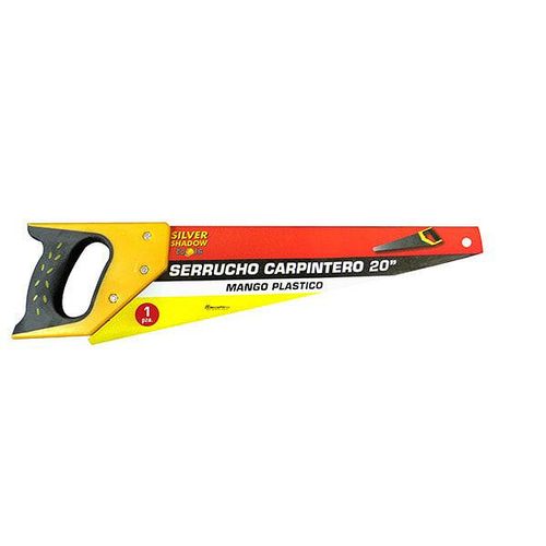 serrucho carpintero cabo plastico 20"