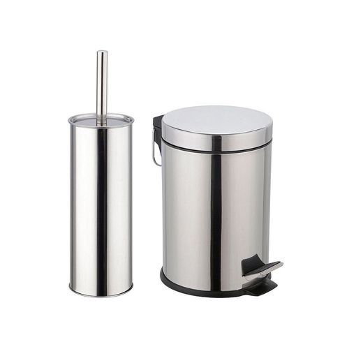 Set Basurero 5 Lts y Escobilla Wc
