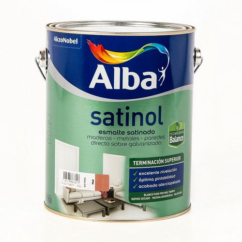 Esmalte Balance Teja 4 L Satinol