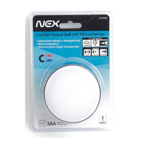 Luz de Toque 8x8 cm 110 Lumenes Nex