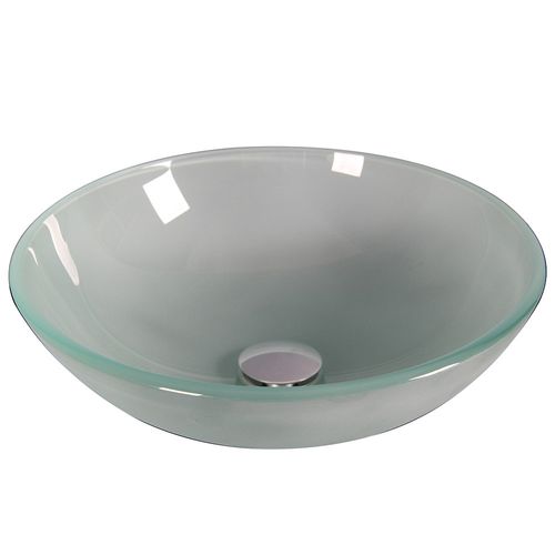 Lavamanos Sobrepuesto Vidrio 42 Cm Vessanti
