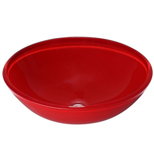 Lavamanos de Vidrio Square Blanco 42X42 Cm Vessanti