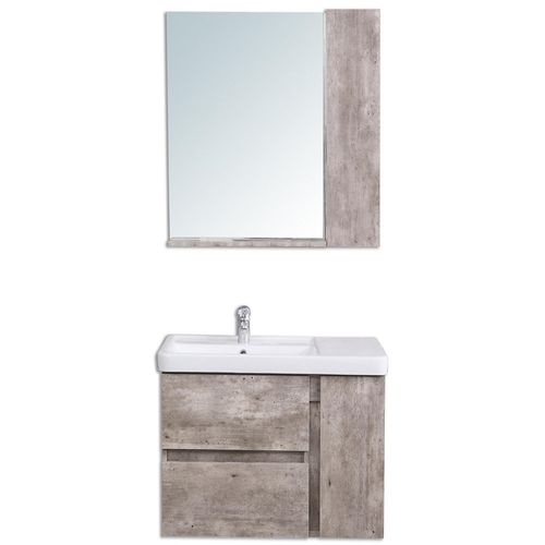 Kit de Vanitorio Industrial + Espejo Botiquín Vessanti