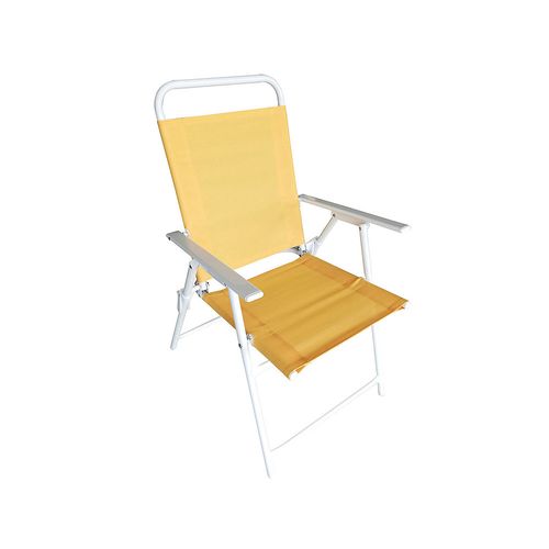 Silla Plegable Textileno Amarillo Outzen