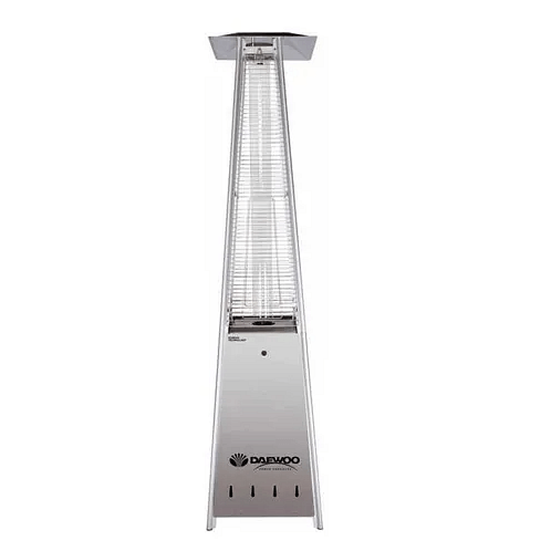 Calefactor Exterior 15000Kcal Piramide Inoxidable Daewoo