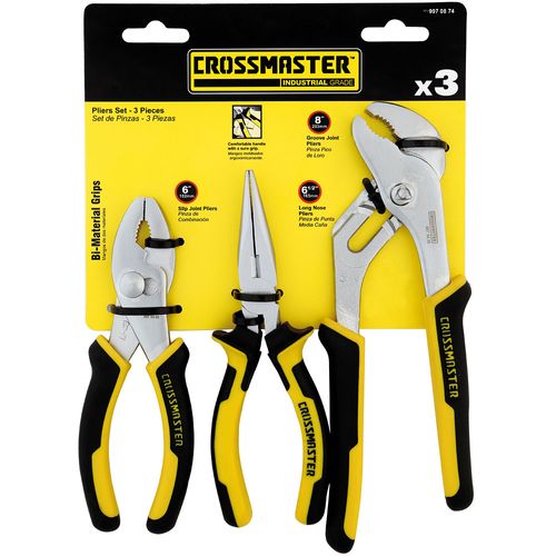 Set De Pinzas 3 Piezas Crossmaster