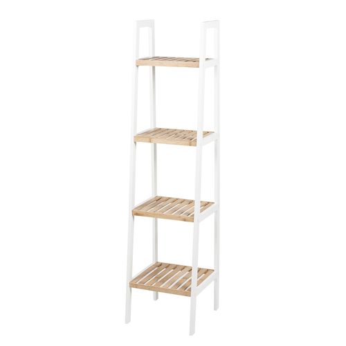 Repisa bamboo 4 niv 34x33x138 escalonad