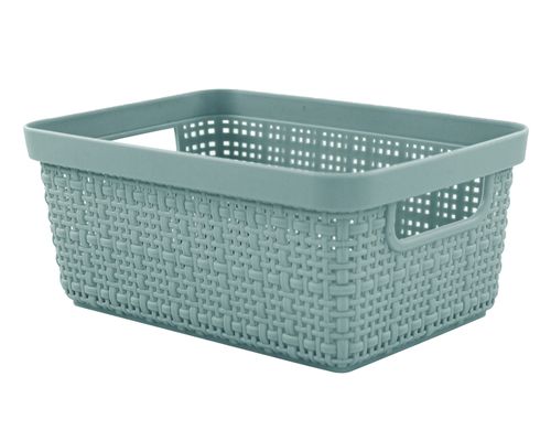 Canasto Organizador Simil Lino 1.5 Litros Cotidiana
