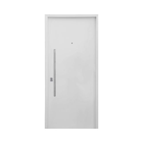 Puerta Inyectada Pintura Final  Blanca 08X200 Cm Barmetal