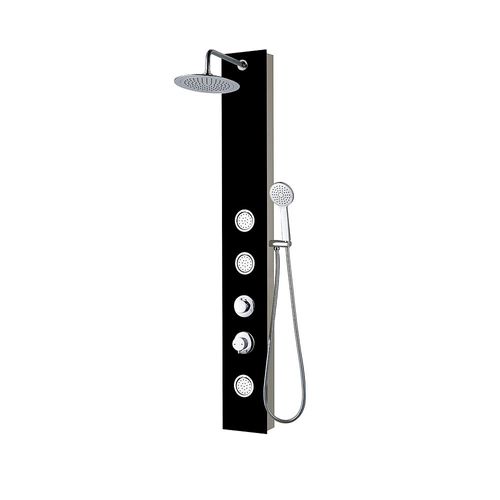 Columna de Ducha de Vidrio 150x20x41.1 cm Vessanti