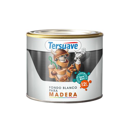 Fondo Blanco Para Madera  Tersuave 0.5Lts