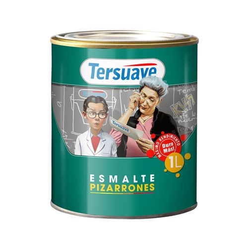 Esmalte Para Pizarrones Negro 1Lts Tersuave