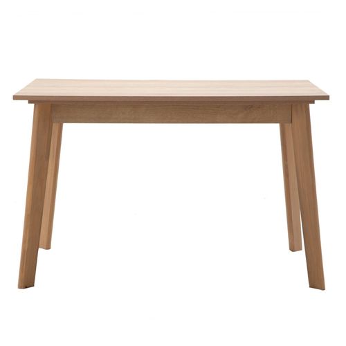 Mesa de Comedor 120X80X78Cm Roble Miel Rectangular Muebles Gacela