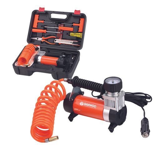 Compresor Automotor Con Accesorios Daewoo