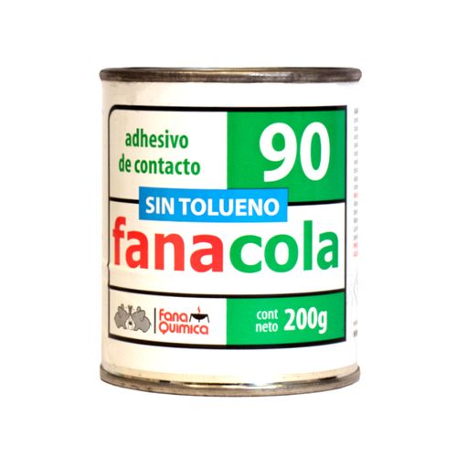 Adhesivo Contacto x90 Sin Tolueno 200Gr Fanacola