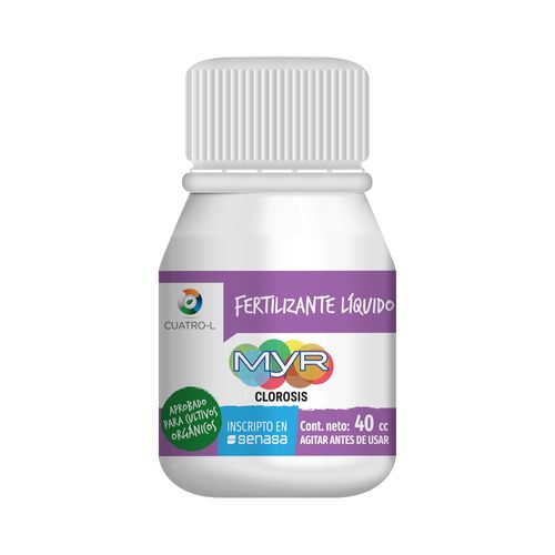 Fertilizante Arte y Naturaleza Clorosis 40 Cc