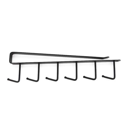 Organizador 6 Tazas Metal 26x7cm