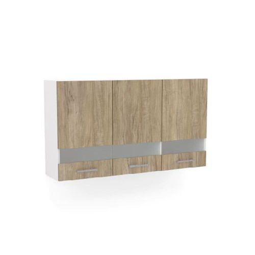 Mueble Superior 3 Puertas Carvalho 120C Vessanti