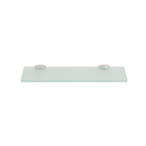 Repisa de Vidrio Rectangular Transparente 12x40 cm Vessanti