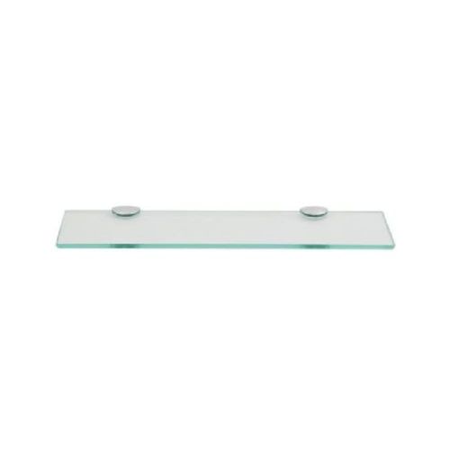 Repisa de Vidrio Rectangular Transparente 12x50 cm Vessanti