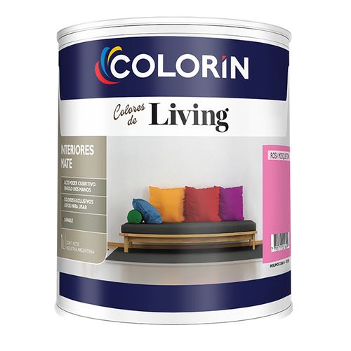 Látex Interior Rosa Mosqueta 1L Colorin Living