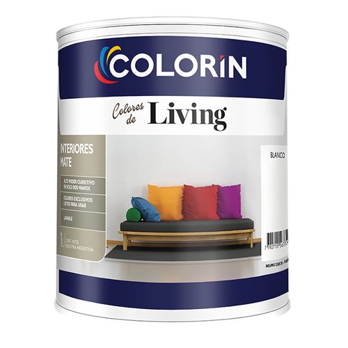 Latex Interior Blanco 1 L Colorin Living