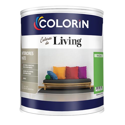 Látex Interior Living Manzana 1Lts Colorin
