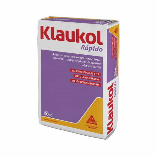 Adhesivo Rápido X 30 Kg Klaukol