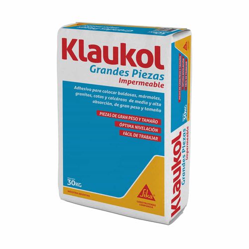 Adhesivo Grandes Piezas X 30Kg. Klaukol