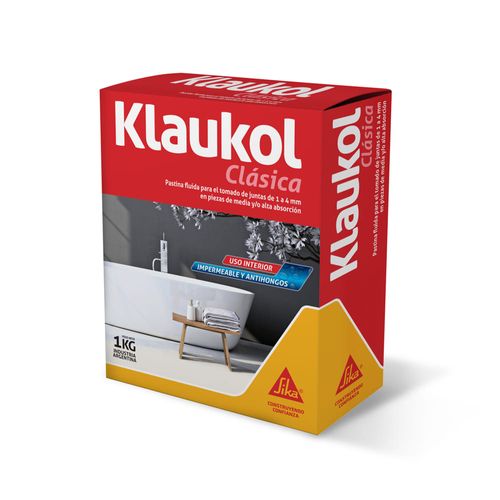 Pastina Impermeable Clásica Mercurio X 1Kg. Klaukol